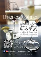 PIATTO:LIMONCELLO DINNER