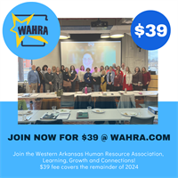 Attention Human Resource Pros - Finish 2024 Strong - Join WAHRA for $39 - Limited Time!