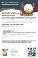 Inaugural “Doc” Collier Memorial Golf Tournament