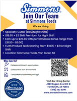 Simmons Prepared Foods, Inc.
