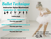 Advanced Ballet Technique (grades 7-12)
