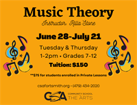 Community School of the Arts: Music Theory (Grades 9-12)