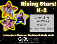 CSA: Rising Stars(Grades K-2)