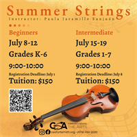 CSA: Summer Strings Beginners String Camp