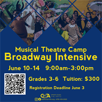 CSA: Broadway Intensive Musical Theatre Camp