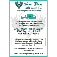 Angels Wings Testing Center is Moving to New Location