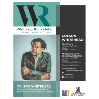 REMINDER: Colson Whitehead, Famed Novelist to Appear at UAFS Feb. 7 for FREE Public Talk