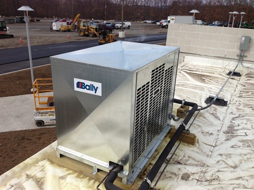 Commercial refrigeration installation by All Mechanical Service.