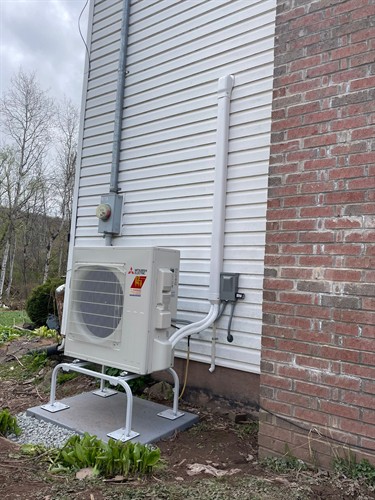 Mitsubishi Electric heating and cooling professionally installed by All Mechanical Service.