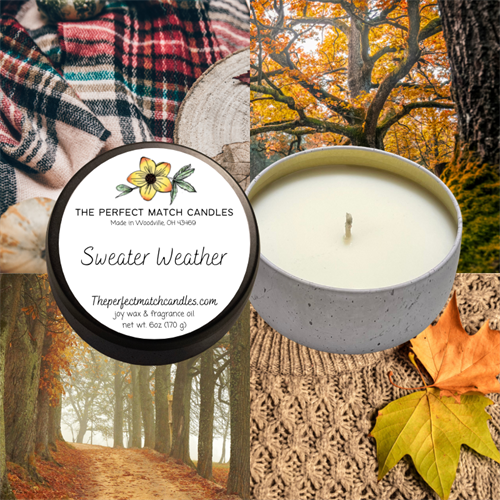 Sweater Weather 6oz Candle