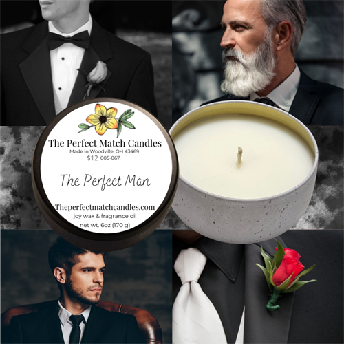 The Perfect Man 6oz Candle