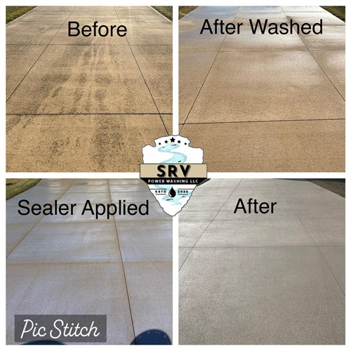 Cement  Wash & Sealed 