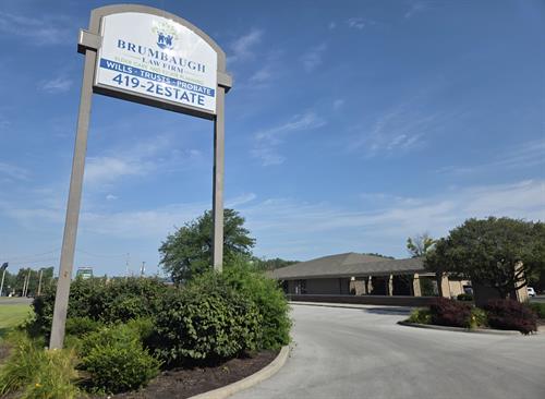 Sign outside of our Estate Law planning office