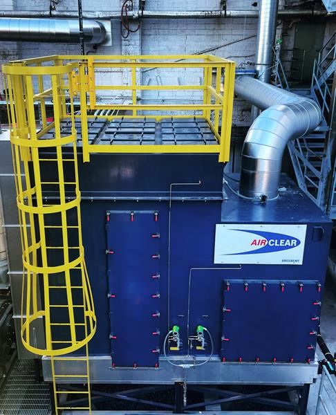 Our Air Pollution Control Equipment installed at GAF's MN plant