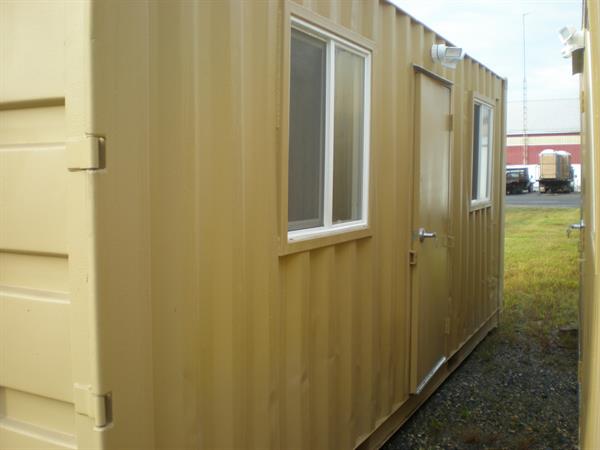 20' Office Container exterior