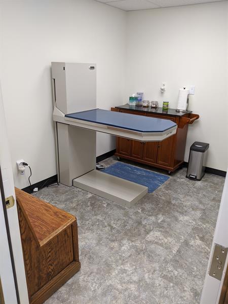 One of 4 exam rooms
