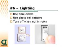 Energy Saving Tip #13