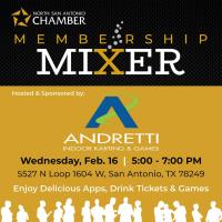 Membership Mixer Hosted by Andretti Indoor Karting & Games