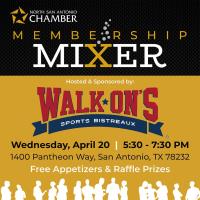 Membership Mixer Hosted by Walk-On's Sports Bistreaux