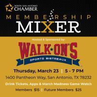 2023 Membership Mixer Hosted by Walk-On's Sports Bistreaux
