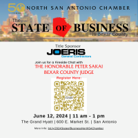 2024 State of Business with The Honorable Peter Sakai, Bexar County | North San Antonio Chamber