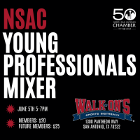 2024 Young Professionals Mixer Hosted by Walk-On's Sports Bistreaux