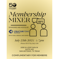 2024 Membership Mixer Hosted by Structure Tone Southwest