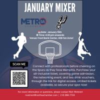 2025 Membership Mixer Hosted by Spurs Sports & Entertainment