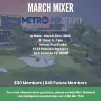 2025 Membership Mixer Hosted by PopStroke