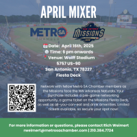 2025 Membership Mixer Hosted by SA Missions Baseball