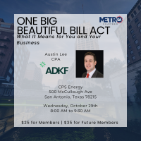 Coffee & Conversations: One Big Beautiful Bill Act- What It Means For You And Your Business