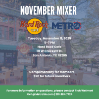2025 Membership Mixer Hosted by Hard Rock Cafe