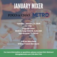 January 2026 Membership Mixer Hosted by Fogo de Chão