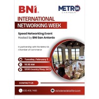 Speed Networking Event with BNI