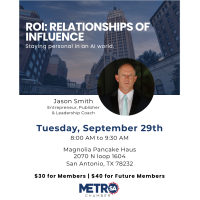 Coffee & Conversations: ROI: Relationships of Influence