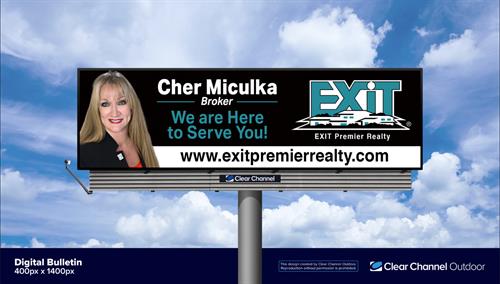 Our billboard on 281 at Thousand Oaks