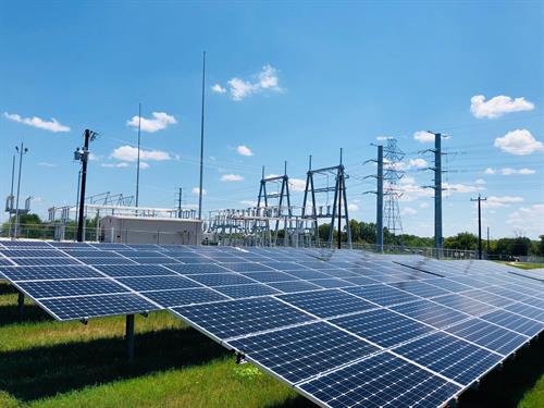 Alamo 1 solar farm in south San Antonio