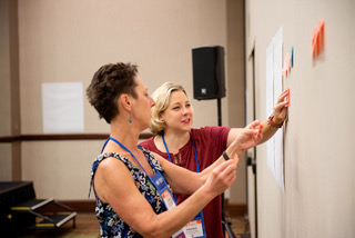 Interactive training and development sessions
