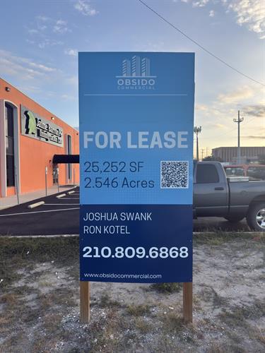 For Sale / Lease Wood Sign