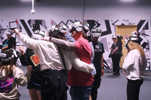 Free Roam with your group in our large VR spaces