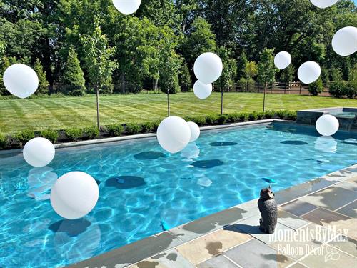 Pool balloons are great for summer fun!
