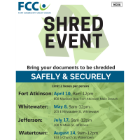 FCCU 2021 Shred Event