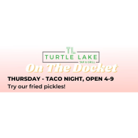 Taco Night at Turtle Lake Tap & Grill
