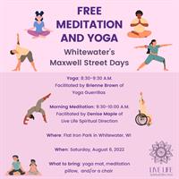 Free Yoga and Meditation During Maxwell Street Days