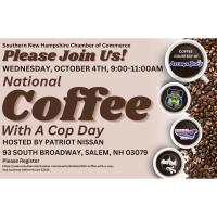 2023 Coffee with a Cop Day at Patriot Nissan with Aroma Joe's