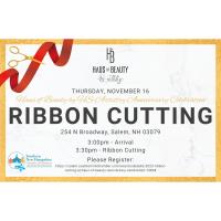2023 Ribbon Cutting at Haus of Beauty- Anniversary Celebration