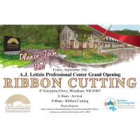 2023 Ribbon Cutting at A.J. Letizio Professional Center 