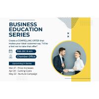 Event of a Member: Business Education Series--Cutting Costs to Reap Profits!