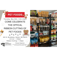 2024 Ribbon Cutting at Pet Foods