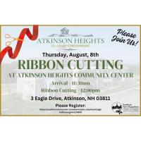 2024 Ribbon Cutting at Atkinson Heights Community Center